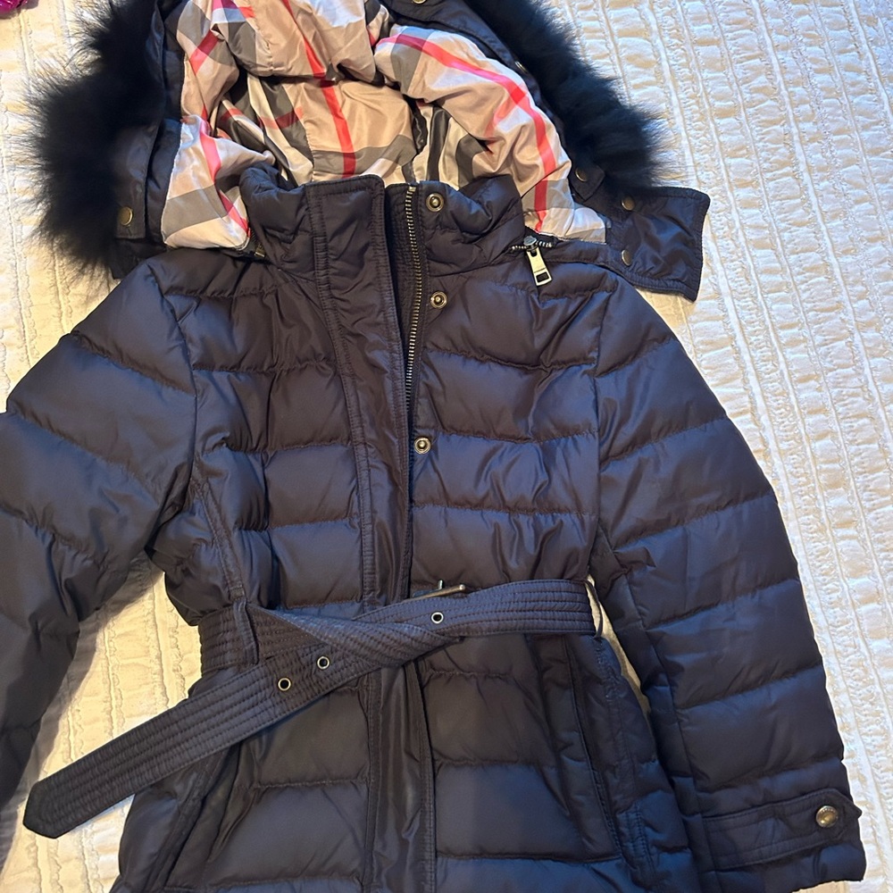 Burberry girls coat